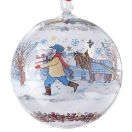 hutschenreuther – kerstbal  2021- weinnachtskugel- Glass