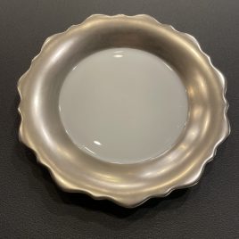 J.L. Coquet – Samoa – platina – dessertbord 21 cm.