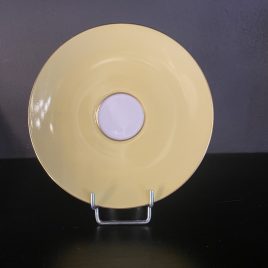 KPM Berlin – Urbino – espressokopschotel – geel – gouden rand