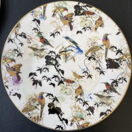 Roberto Cavalli – Garden’s birds – onderbord ø32 cm
