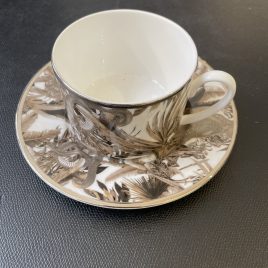 Roberto Cavalli – Tropical Jungle White – theekop en schotel