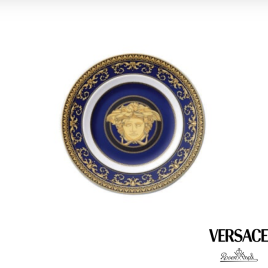 Versace – Rosenthal – Medusa Blue -bord 18 cm