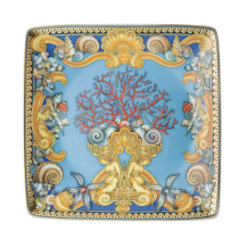 Versace – Rosenthal – Les Trèsors de la mer – schaaltje 11×11 cm