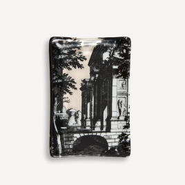 Fornasetti – Giardino Settecentesco –  Schaaltje 10×16 cm – platina