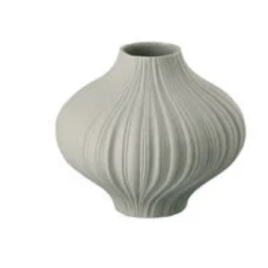 Rosenthal -Plissé Lava – vaasje 8 cm hoog