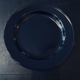 Dibbern – Solid Color – bordje ø195 mm. met gekleurde spiegel – Navy