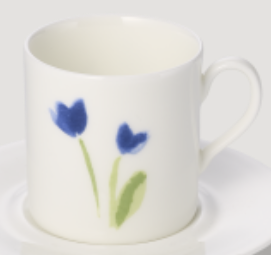 18 en 26 oktober 2025 -Dibbern – Impression – Red Flower – espresso kop