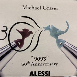 Alessi – Vogel en draak fluitketel – 30 jaar jubileum versie