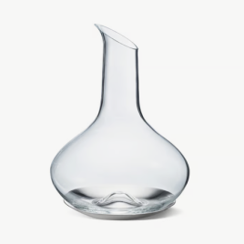 Georg Jensen – Sky – wijnkaraf met schotel – 0,75 L – rvs