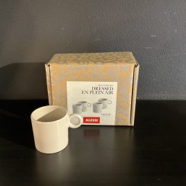 alessi-en plein air- 4 espresso kopjes ( melanine)