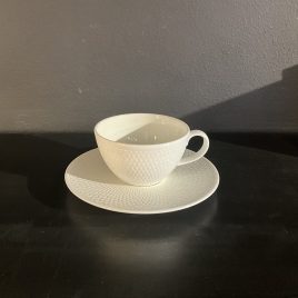 Gio – Wedgwood- espresso kop & schotel rond model