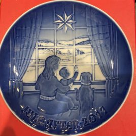 Royal Copenhagen – kerstbordje 2017 – Bing & Grondahl