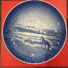 Royal Copenhagen – kerstbordje 2018 – Bing & Grondahl