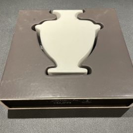 Bitossi – Palma & Vannicola – E-Vaso – bruin wit – winkelexemplaar