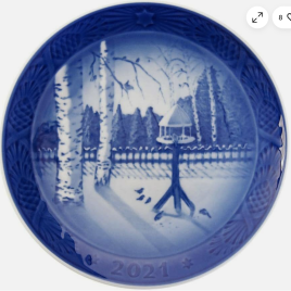 Royal Copenhagen – kerstbordje 2021 – Bing & Grondahl